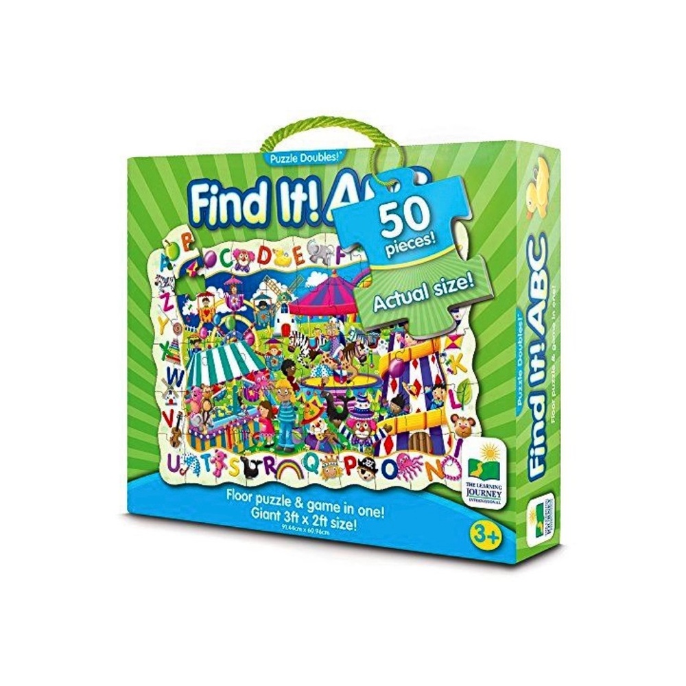 The Learning Journey Find-It ABC puzzle